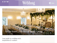 Tablet Screenshot of modernwedding.com.au